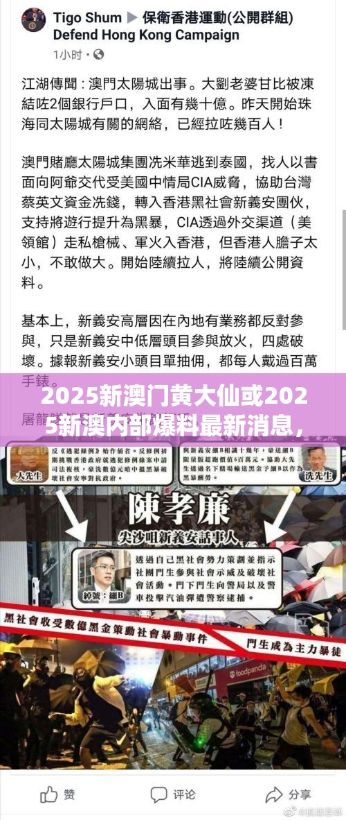 2025新澳门黄大仙或2025新澳内部爆料最新消息，社会释义、解释与落实-留心欺诈性广告