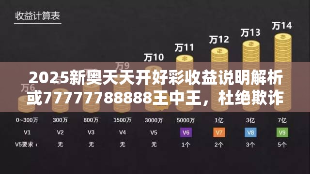 2025新奥天天开好彩收益说明解析或77777788888王中王，杜绝欺诈的巧言辞-数字释义、专家解析解释与落实